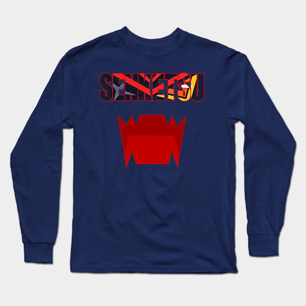 SENKETSU Long Sleeve T-Shirt by mykillsart01